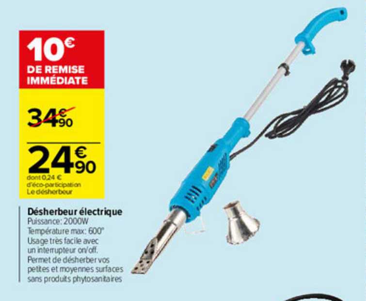 désherbeur électrique