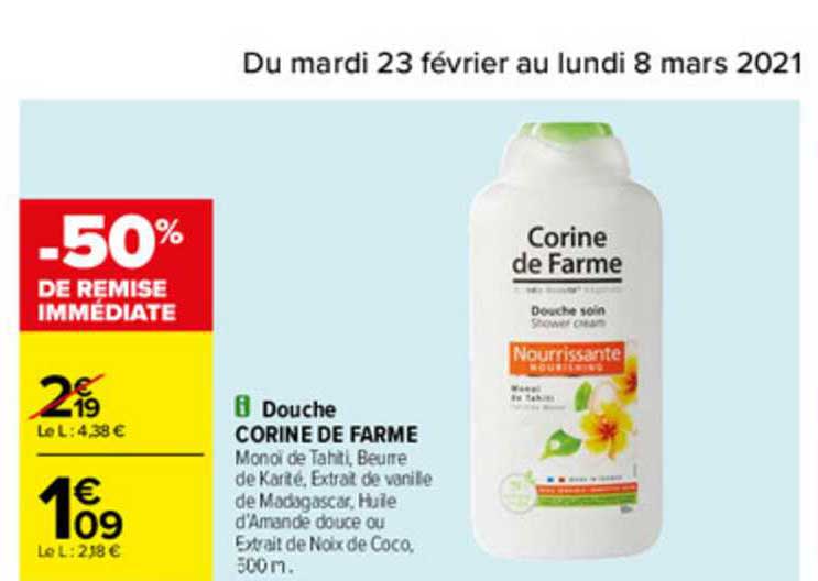 douche corine de farme