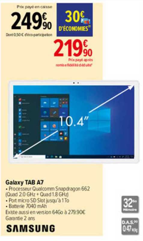 Galaxy Tab A7 Samsung