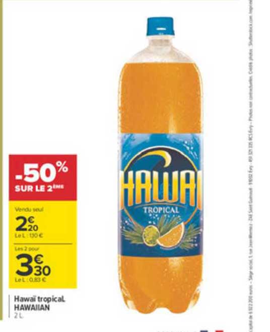 Hawaï Tropical Hawaiian