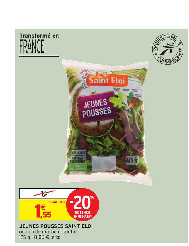 jeunes pousses saint éloi