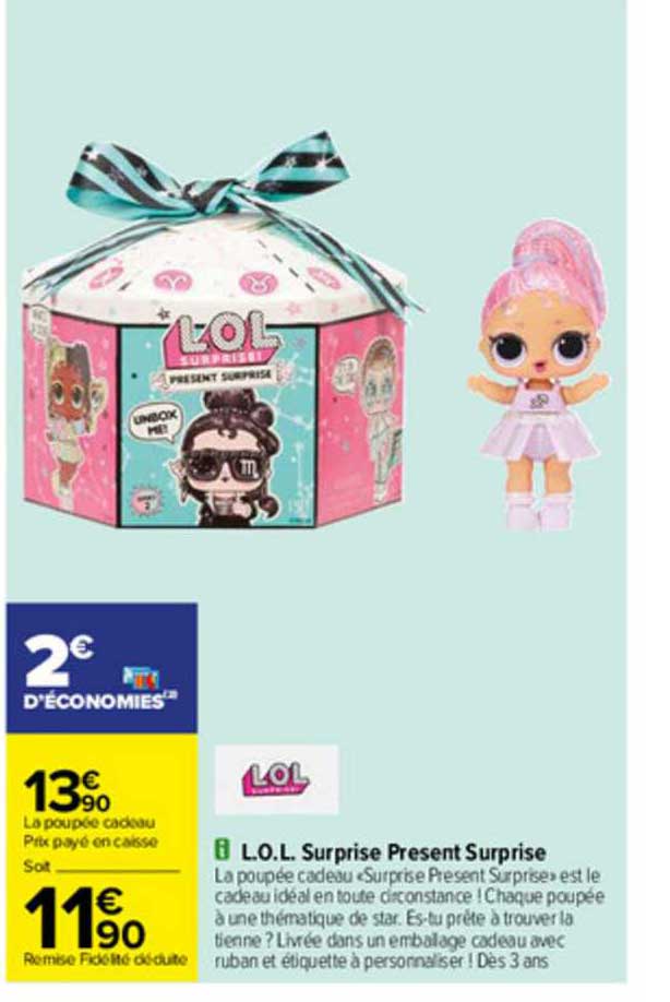 l.o.l. surprise present surprise