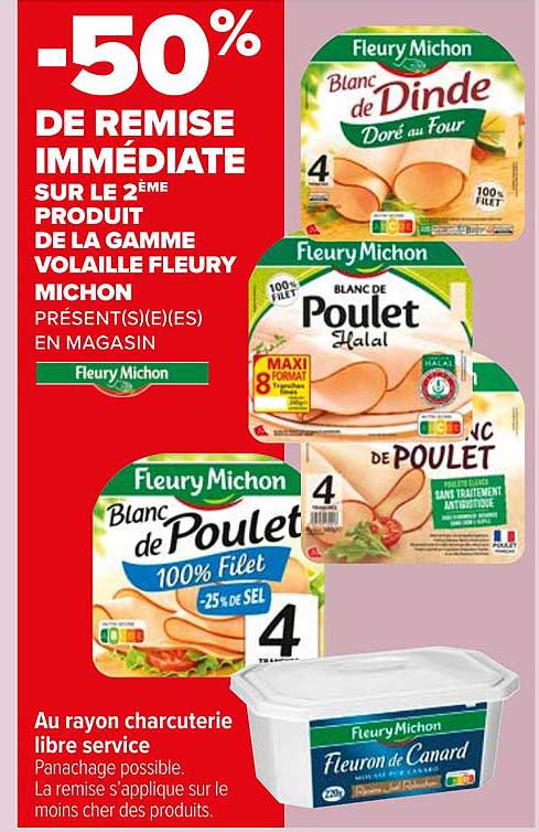 La Gamme Volaille Fleury Michon