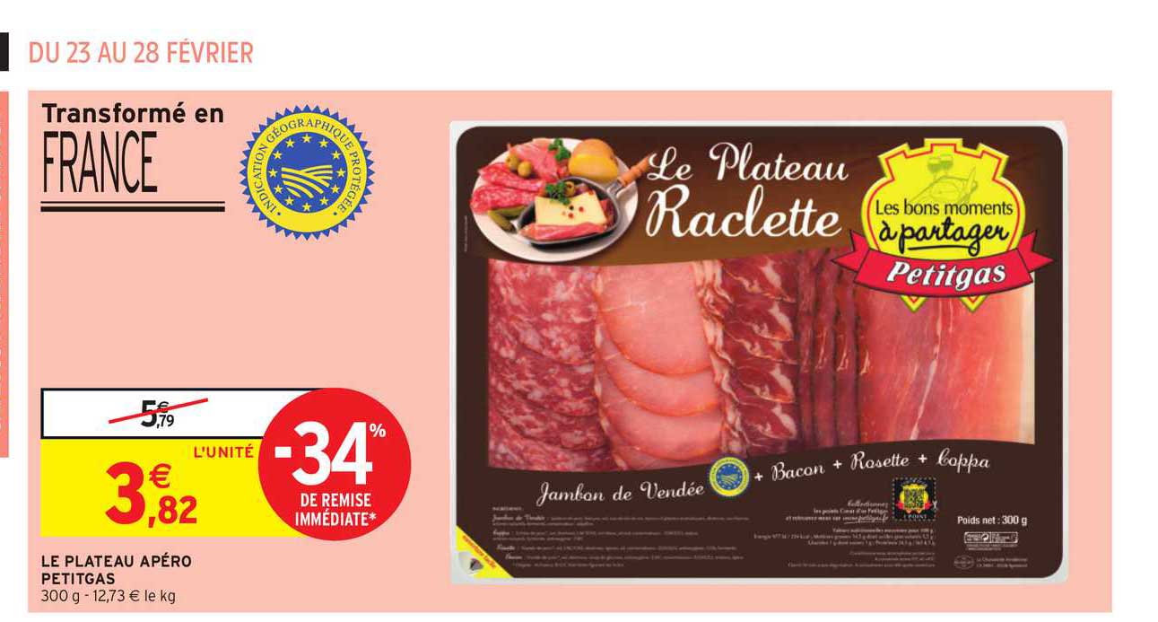 le plateau apéro petigas