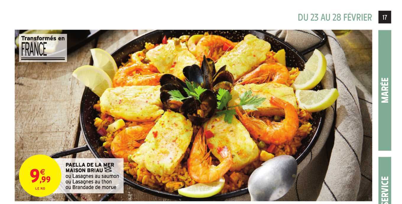 Paella De La Mer Maison Briau
