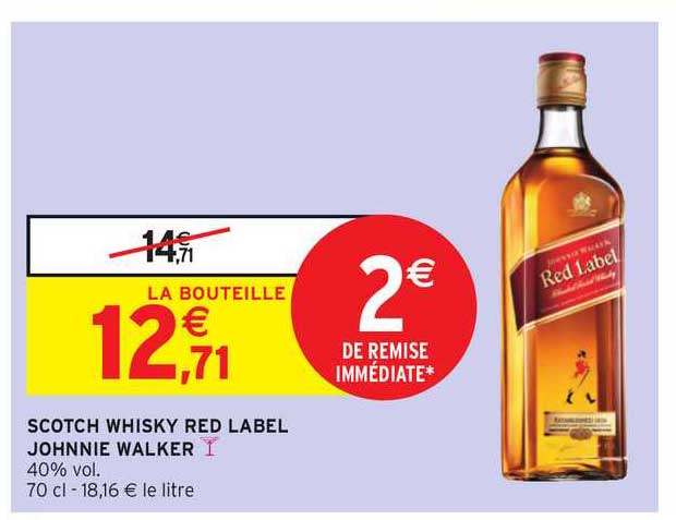 scotch whisky red label johnnie walker