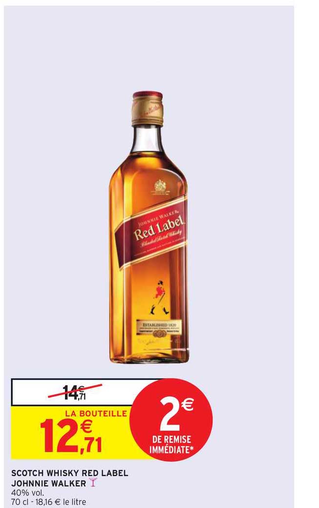 scotch whisky red label johnnie walker