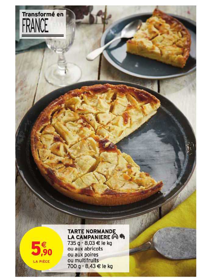 tarte normande la campanière
