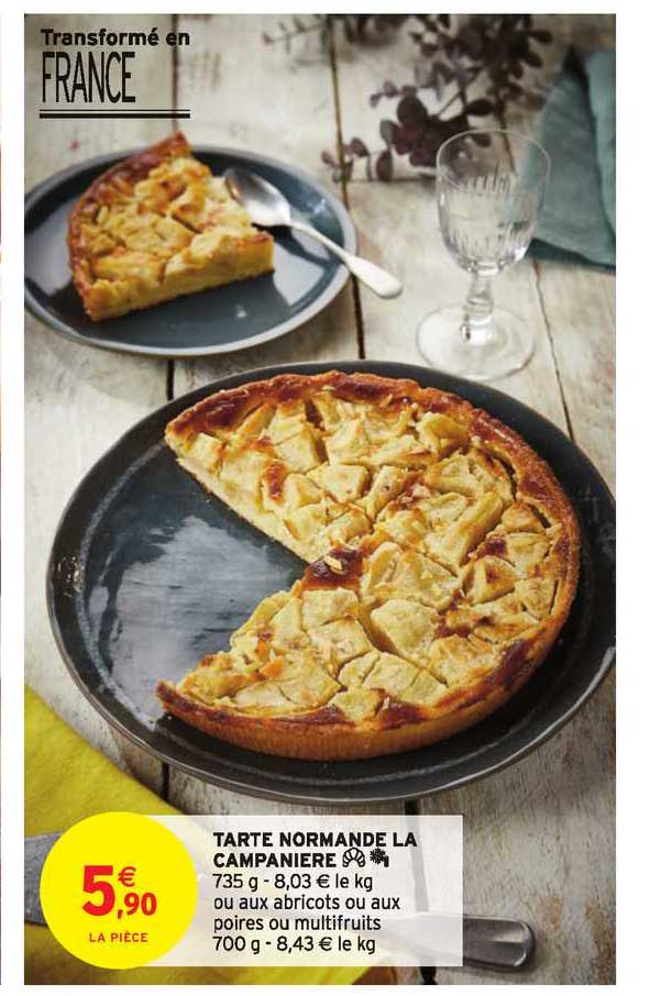 tarte normande la campanière