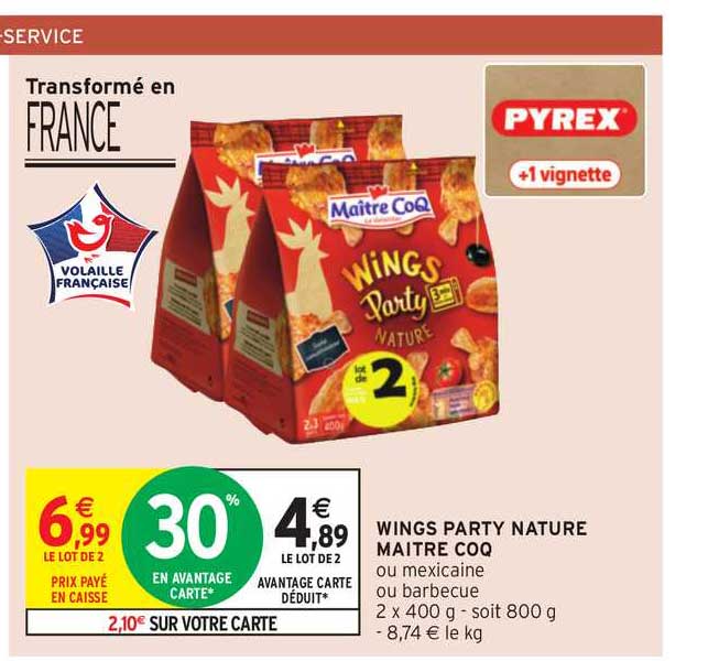 wings party nature maître coq