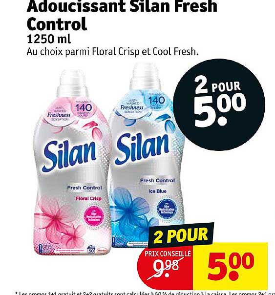 adoucissant silan fresh control