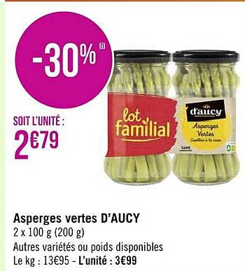 Asperges Vertes D'aucy