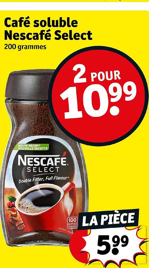 Café Soluble Nescafé Select