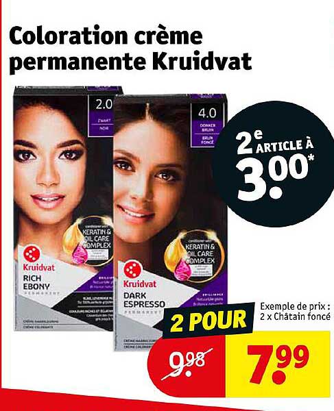 Coloration Crème Permanente Kruidvat