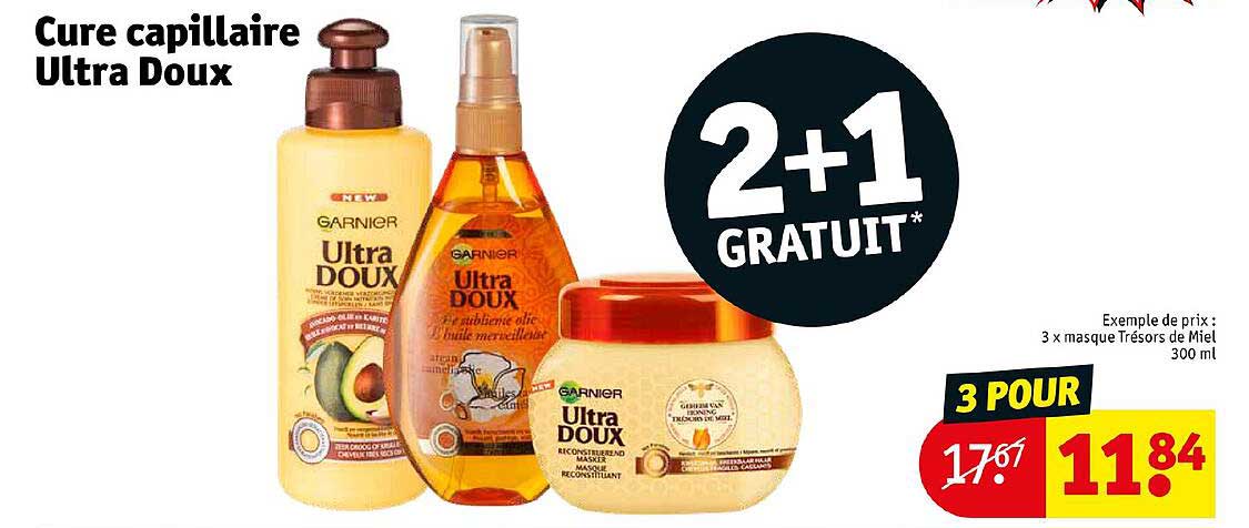 cure capillaire ultra doux