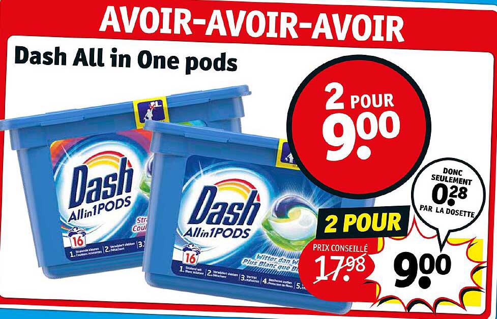 dash all in one pods