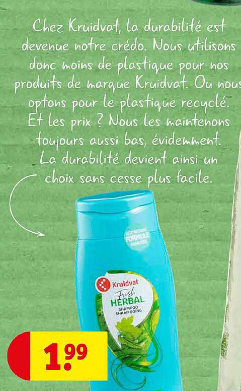 fresh herbal shampooing kruidvat