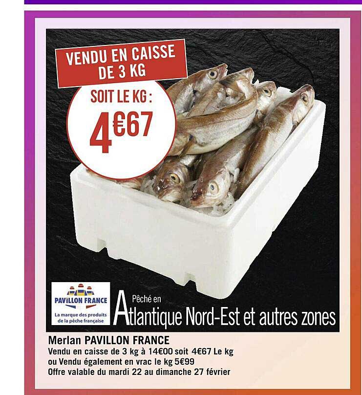 merlan pavillon france