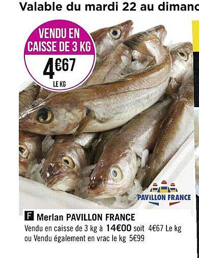 merlan pavillon france