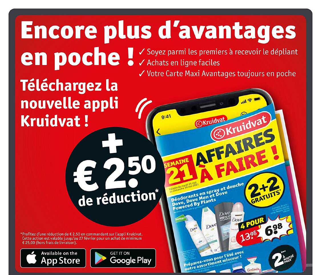 nouvelle appli kruidvat
