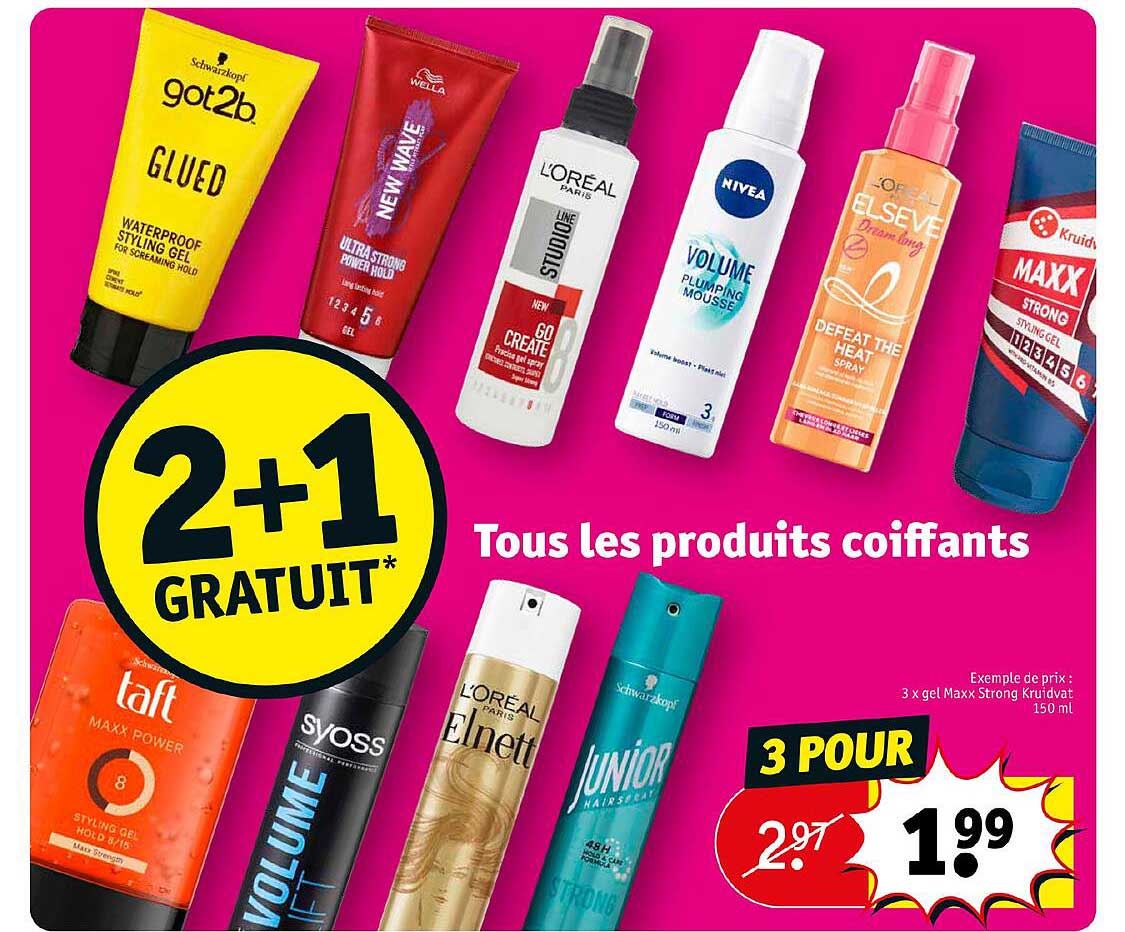 produits coiffants