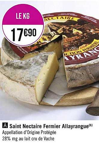 saint nectaire fermier allayrangue