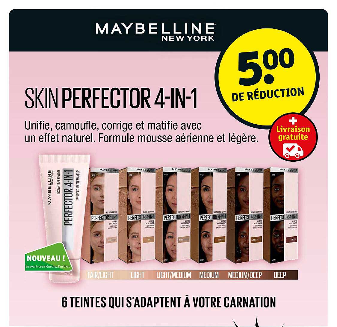 skin perfector 4-in-1 maybelline new york