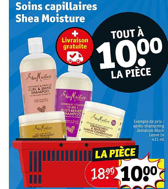 soins capillaires shea moisture
