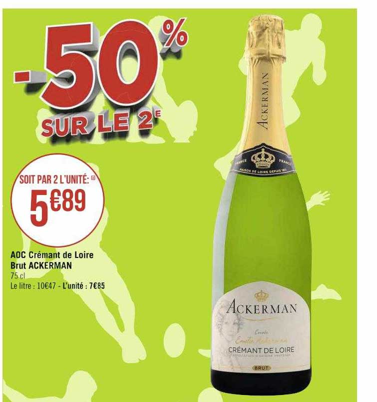 Aoc Crémant De Loire Brut Ackerman
