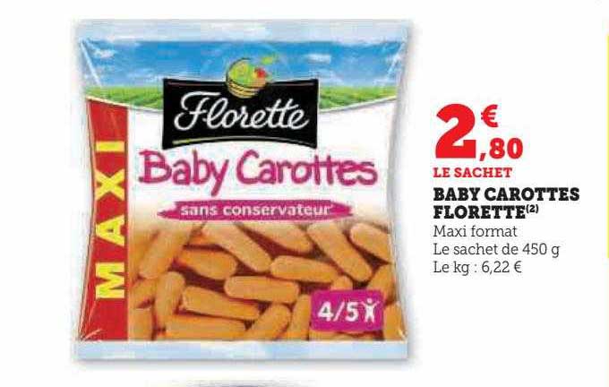 Baby Carottes Florette