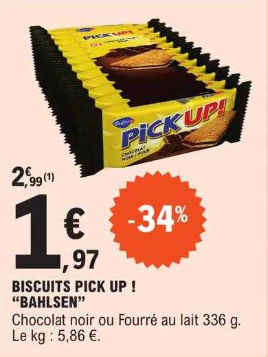 biscuits pick up ! "bahlsen"