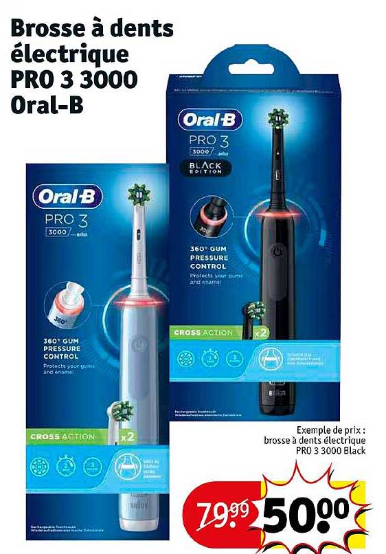 brosse à dents électrique pro 3 3000 oral-b