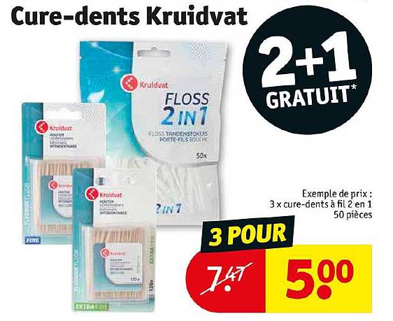 cure-dents kruidvat
