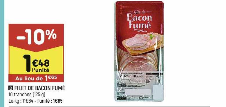 Filet De Bacon Fumé