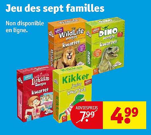 jeu des sept familles