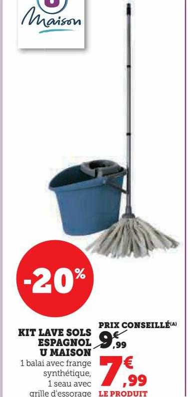 kit lave sols espagnol u maison