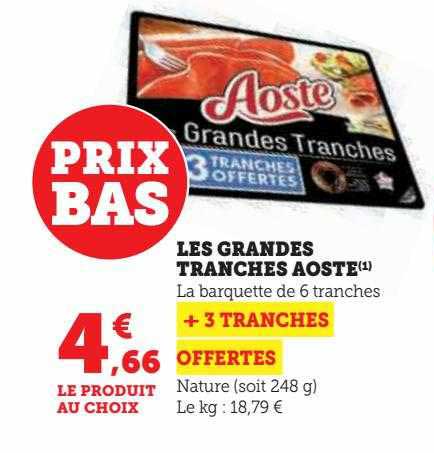 les grandes tranches aoste