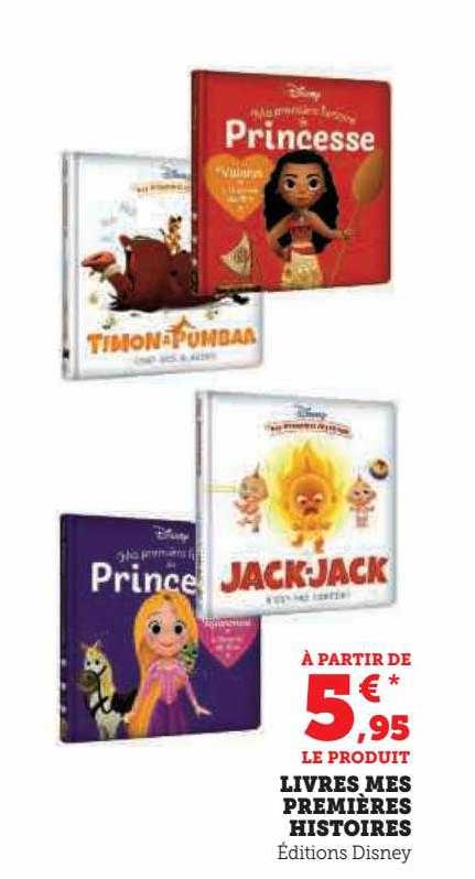 livres mes premières histoires