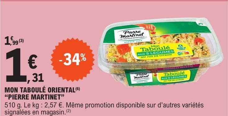 mon taboulé oriental "pierre martinet"