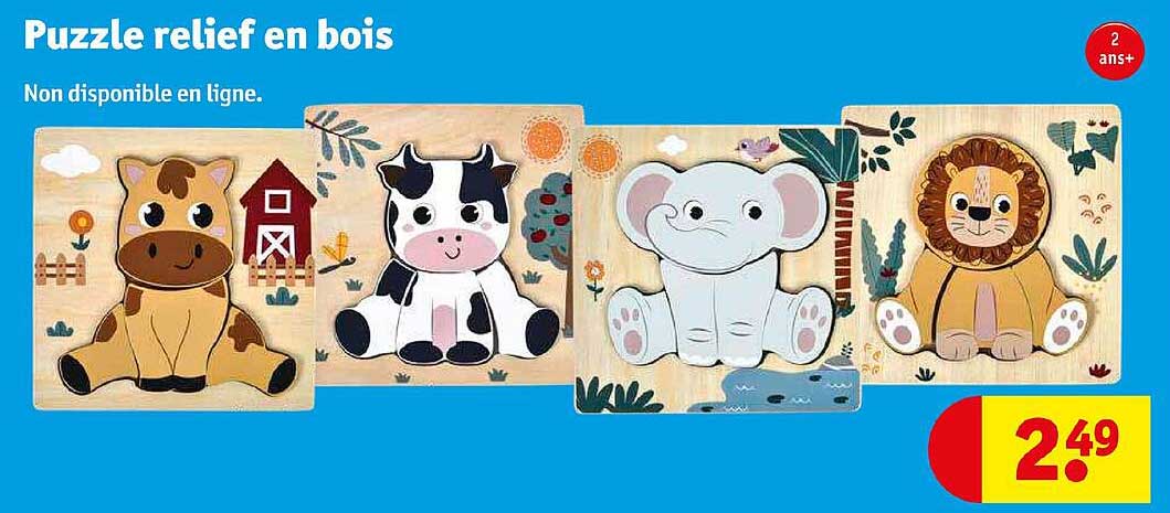 puzzle relief en bois