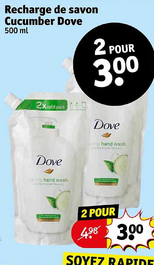 Recharge De Savon Cucumber Dove