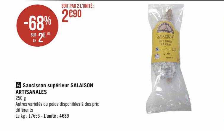 saucisson supérieur salaison artisanales