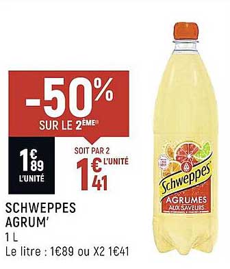 schweppes agrum'