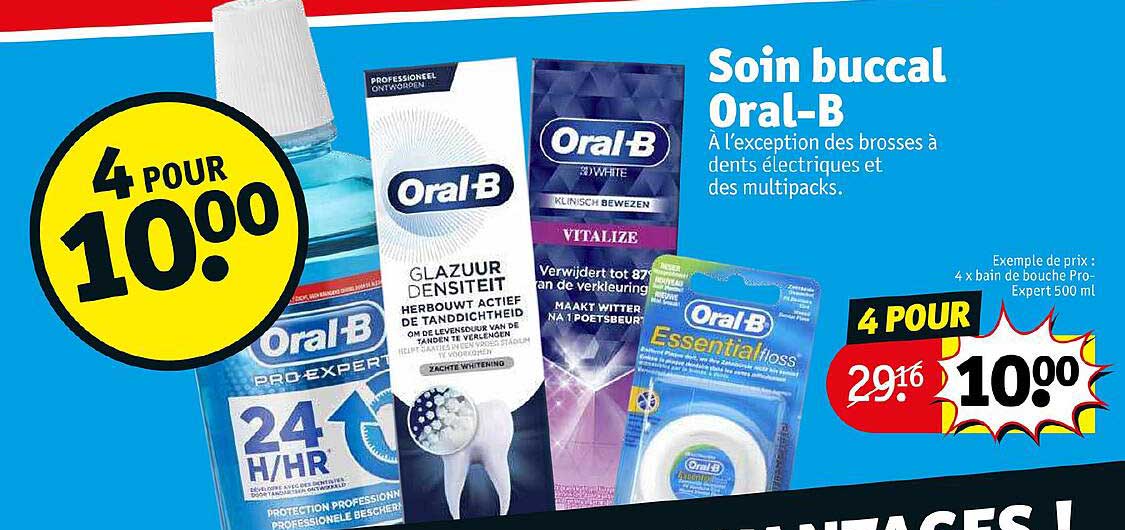 soin buccal oral-b