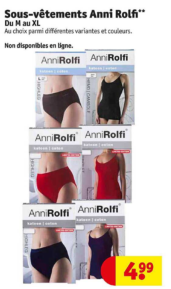 sous-vêtements anni rolfi
