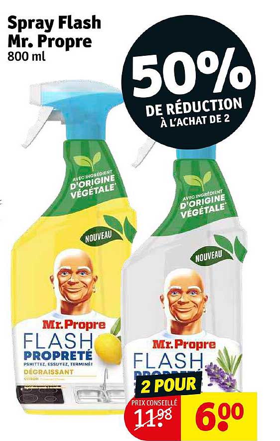 spray flash mr. propre