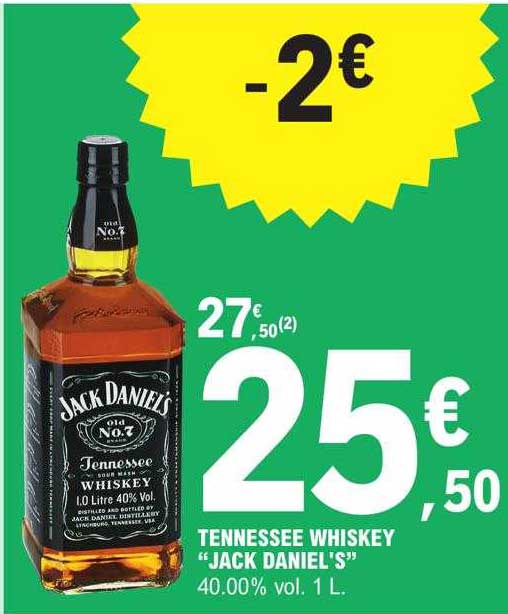 tennessee whiskey "jack daniel's"