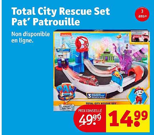 Total City Rescue Set Pat' Patroulle