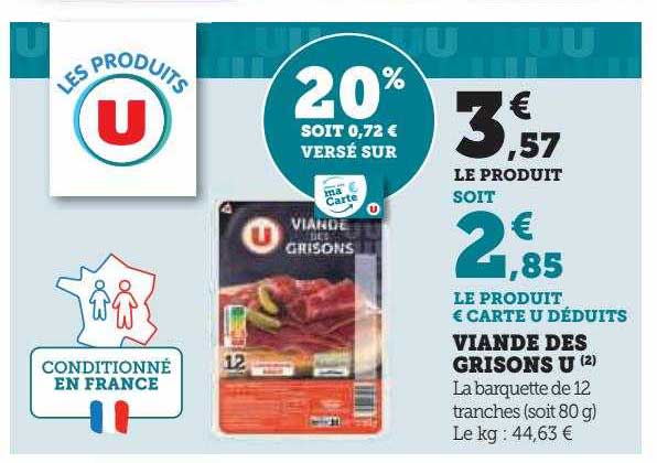 Viande Des Grisons U