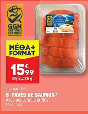 6 Pavés De Saumon Loc Marée